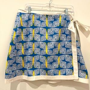 Lilly Pulitzer Vintage Wrap Skirt - butterfly!